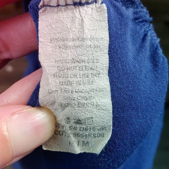 Royal Blue Shirt Size Medium PRICE FIRM 💥 - Picture 6 of 6